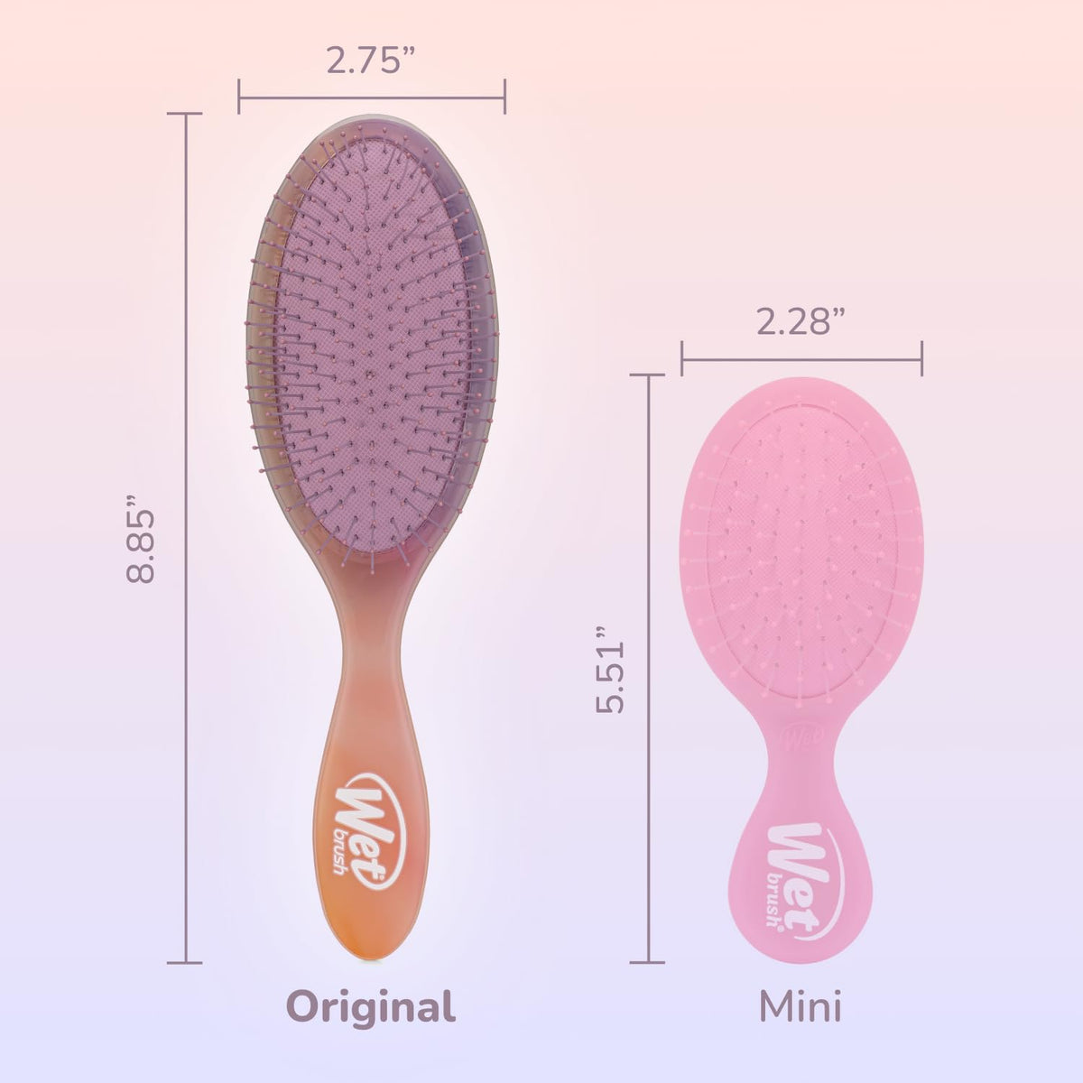 Wet Brush Original Detangler Hair Brush packaging