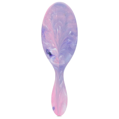 Wet Brush Original Detangler Pink Matte Marble front view