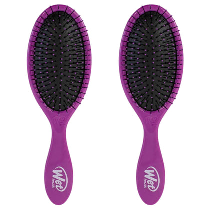 Wet Brush Original Detangling Hair Brush in purple front view