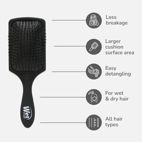 Wet Brush Paddle Detangler AquaVent design close-up