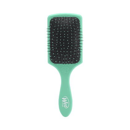 Wet Brush Paddle Detangler Hair Brush Aqua model front view