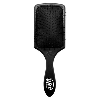 Wet Brush Paddle Detangler Hair Brush black front view
