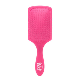 Wet Brush Paddle Detangler Hair Brush in Pink Frost front view