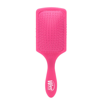 Wet Brush Paddle Detangler Hair Brush in Pink Frost front view