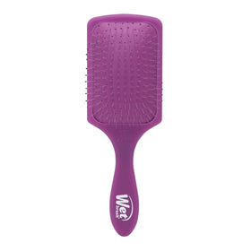 Wet Brush Paddle Detangler Hair Brush in Purple Frost front view