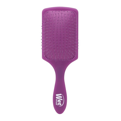 Wet Brush Paddle Detangler Hair Brush in Purple Frost front view