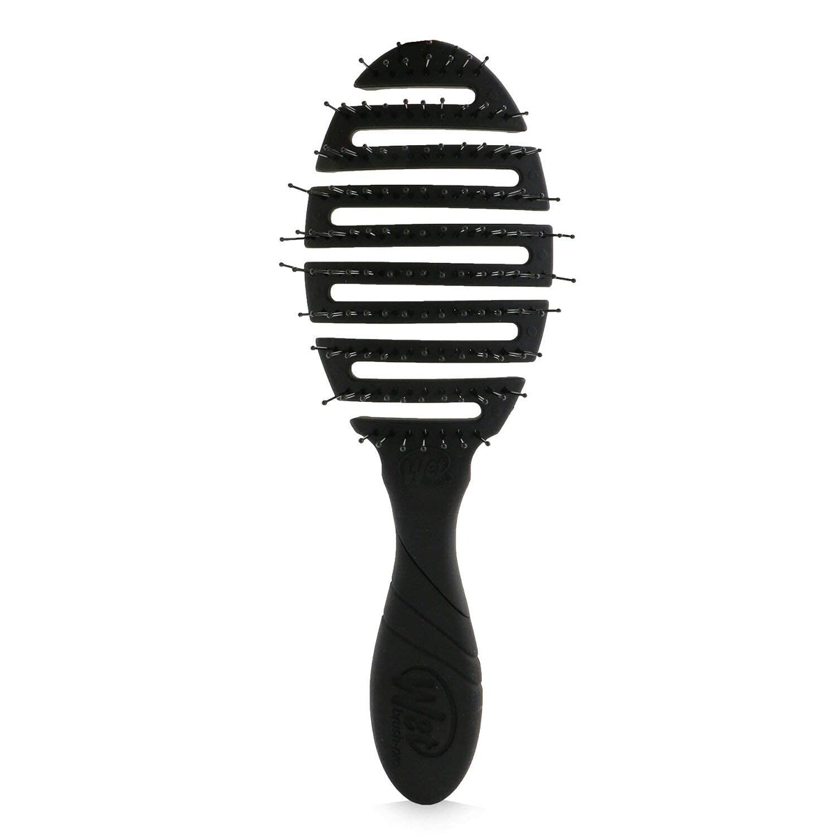 Wet Brush Pro Flex Dry Black side view showcasing flexible design