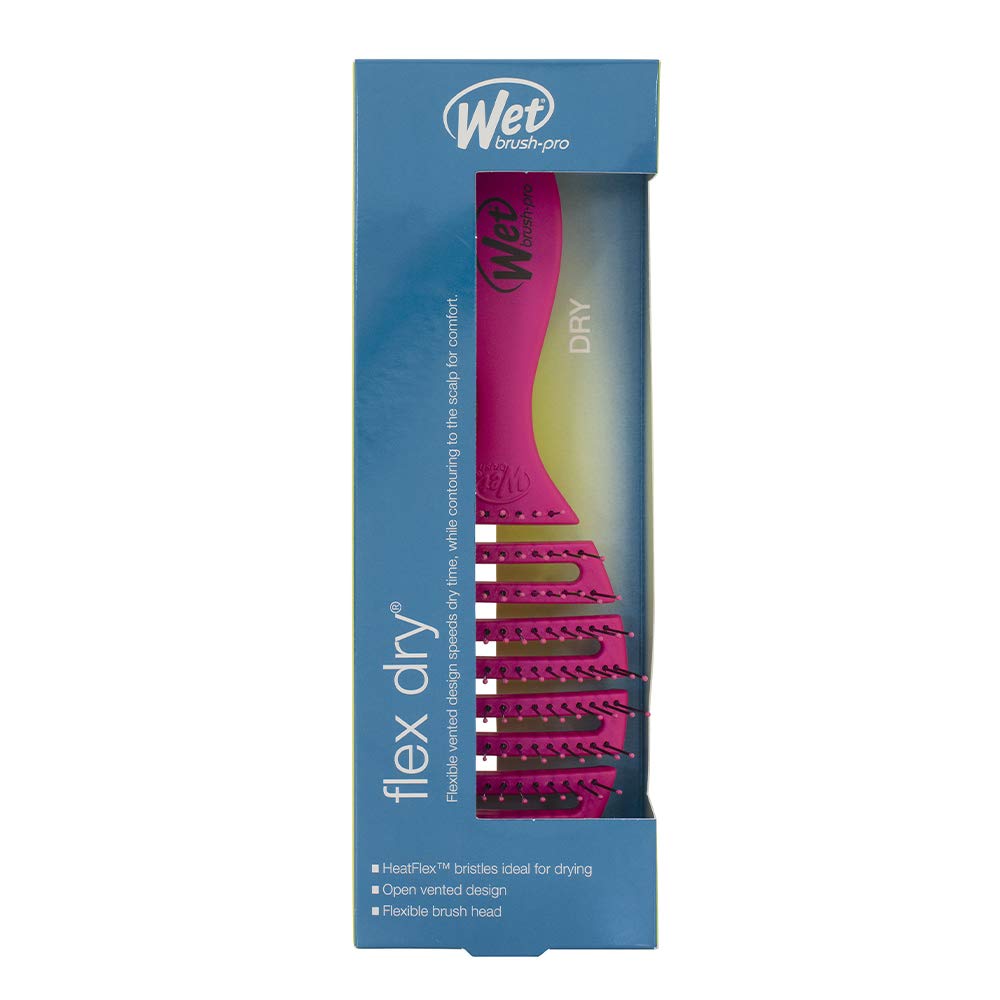 Wet Brush Pro Flex Dry Hot Pink in lifestyle setting
