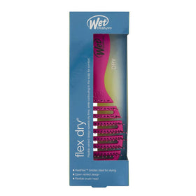 Wet Brush Pro Flex Dry Hot Pink in lifestyle setting