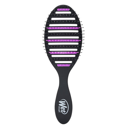 Wet Brush Refresh & Extend Speed Dry front view with charcoal-infused bristles