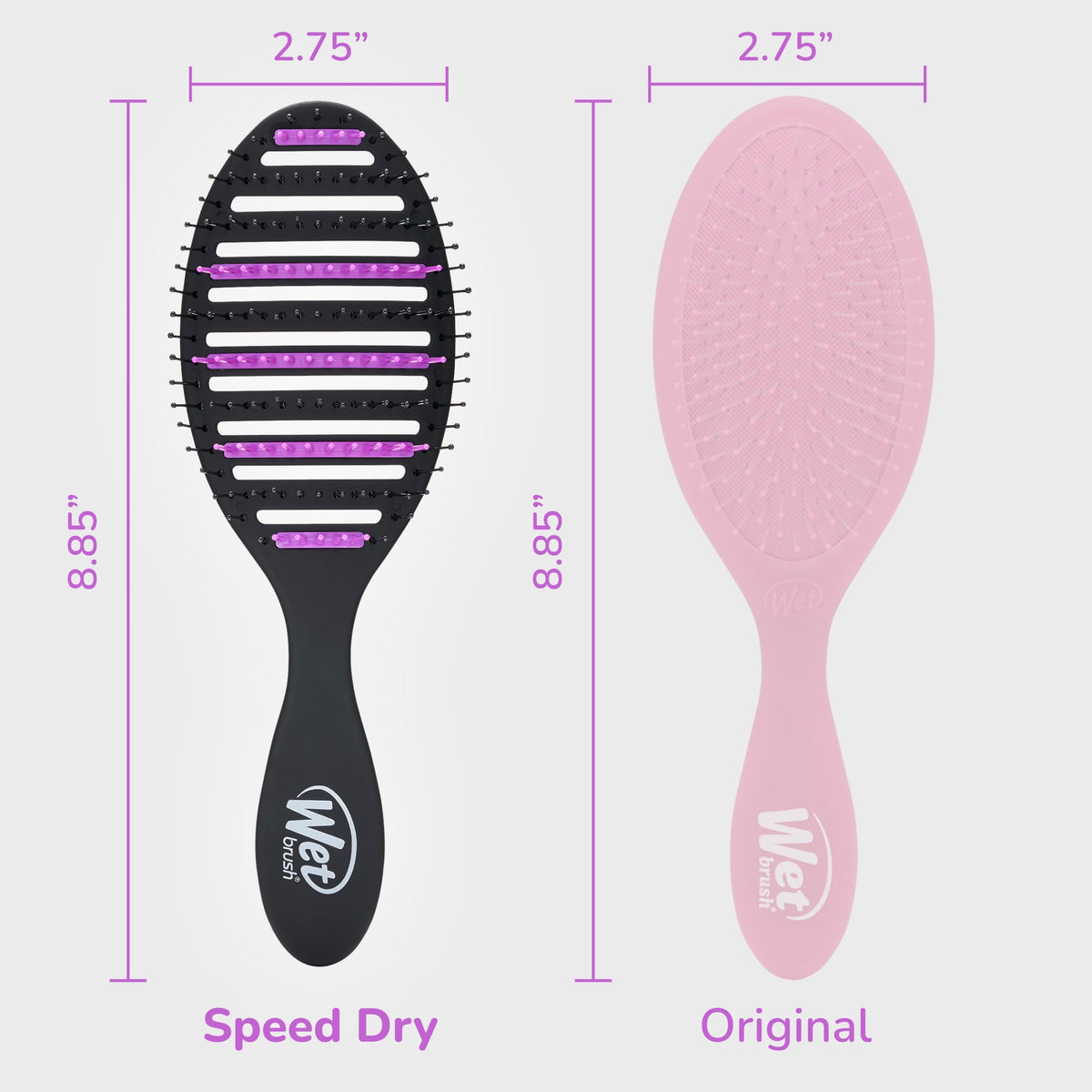 Wet Brush Refresh & Extend Speed Dry in lifestyle setting on vanity