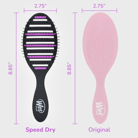 Wet Brush Refresh & Extend Speed Dry in lifestyle setting on vanity