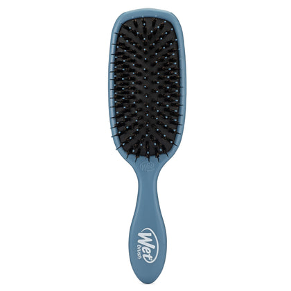 Wet Brush Shine support Hair Brush front view in Elemental Blue