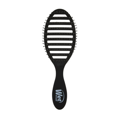 Wet Brush Speed Dry Hair Brush in black frost front view