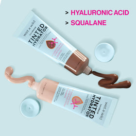 wet n wild Bare Focus Tinted Hydrator application on skin