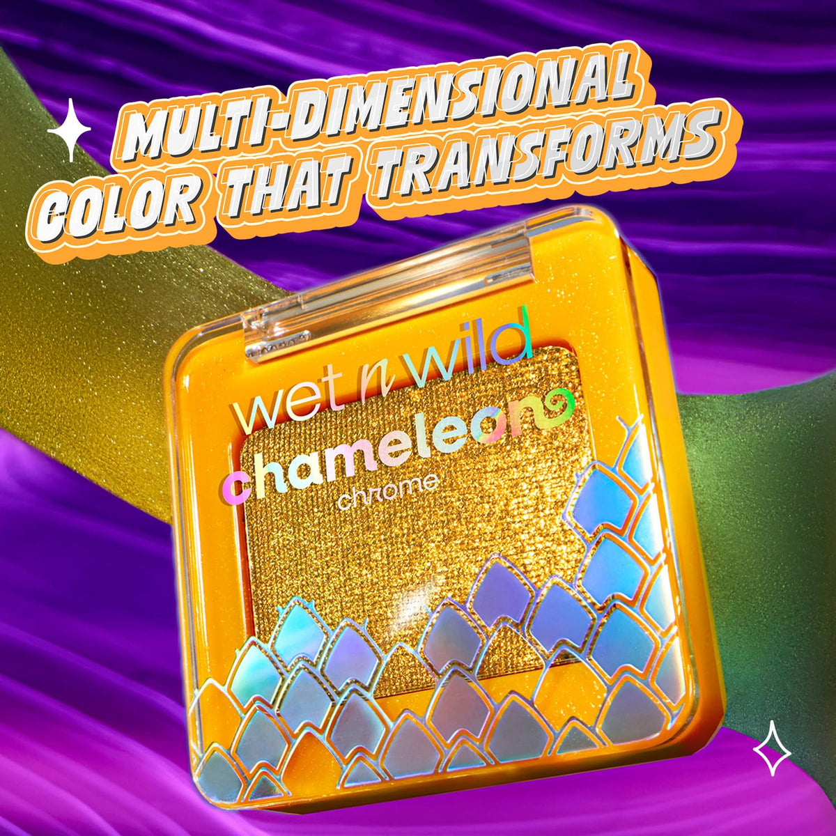 wet n wild Chameleon Chrome Eyeshadow Comet Culture packaging