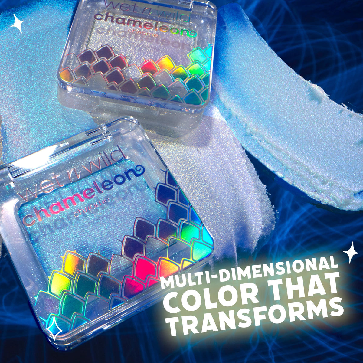 wet n wild Chameleon Chrome Eyeshadow Lunar Voltage packaging