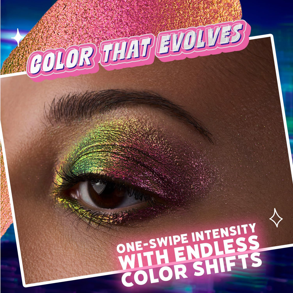 wet n wild Chameleon Chrome Eyeshadow Nebula Rush packaging