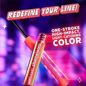 wet n wild Chameleon Chrome Liquid Eyeliner precision brush tip close-up