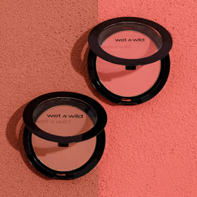 wet n wild Color Icon Blush Naked Brown swatch on skin