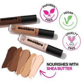 wet n wild Mega Last Incognito Concealer Deep Sand in makeup setup