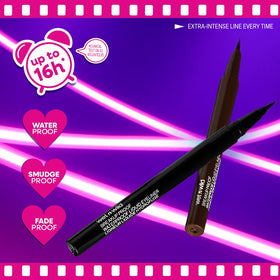 wet n wild Mega Last Liquid Eyeliner brush tip close-up