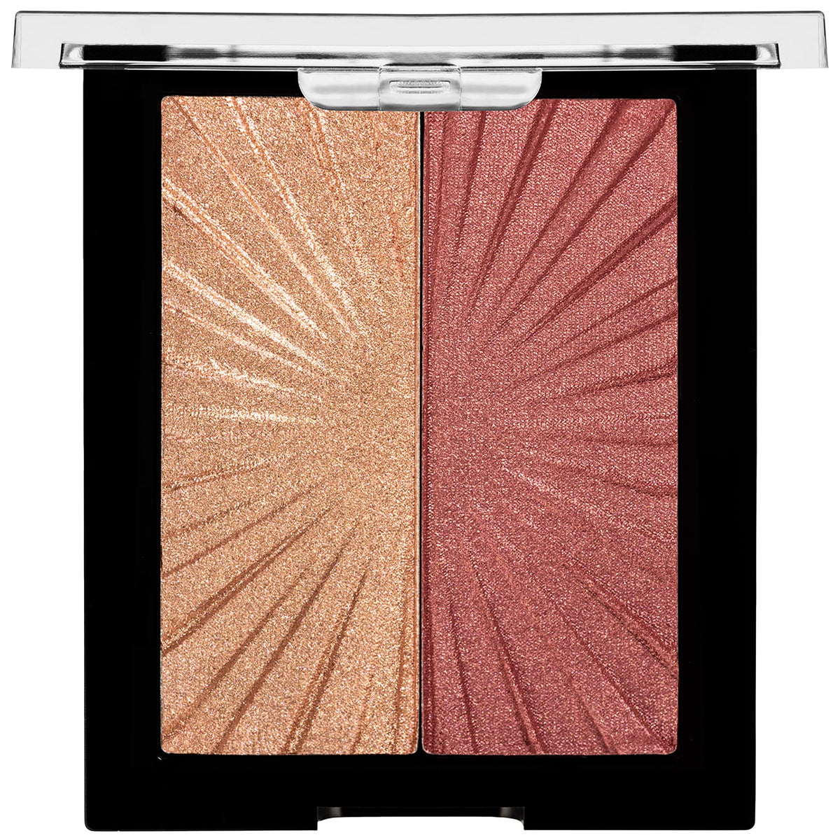 wet n wild MegaGlo Blushlighter Duo swatches showing two shades