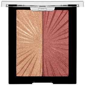 wet n wild MegaGlo Blushlighter Duo swatches showing two shades