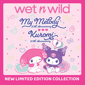 wet n wild My Melody and Kuromi Hand Mirror in hand