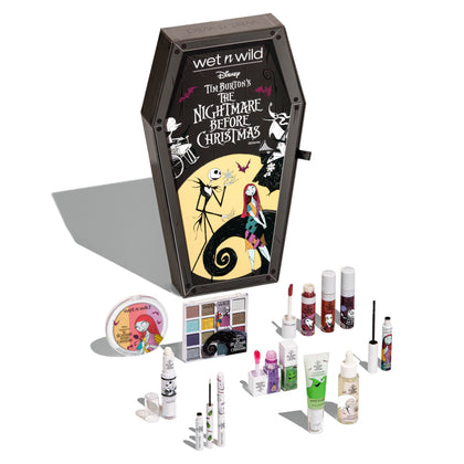 wet n wild Nightmare Before Christmas PR Box coffin-shaped collector's set