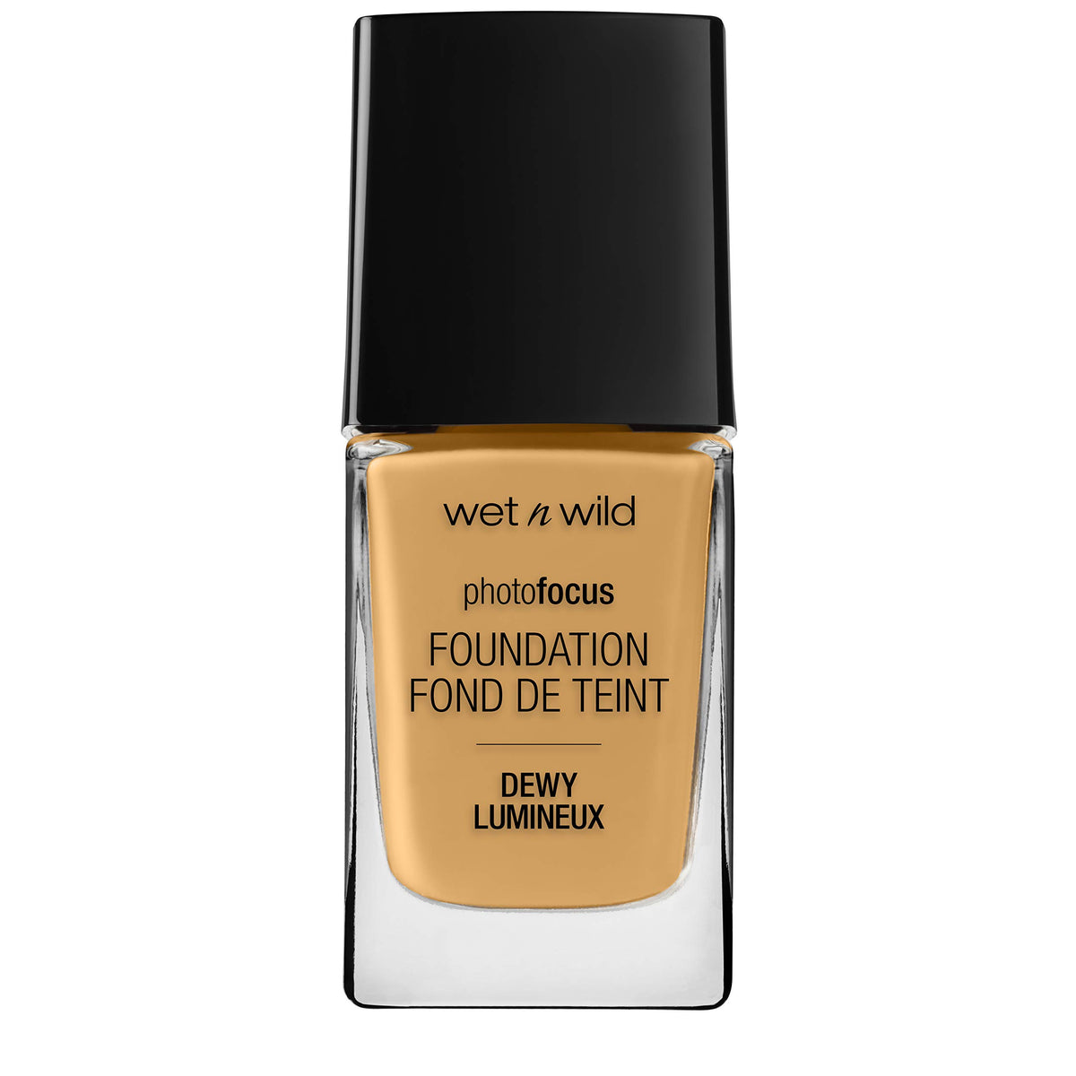 wet n wild Photo Focus Dewy Liquid Foundation bottle side view