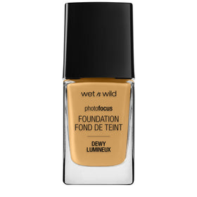 wet n wild Photo Focus Dewy Liquid Foundation bottle side view