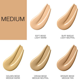 wet n wild Photo Focus Dewy Liquid Foundation Buff Bisque texture on skin