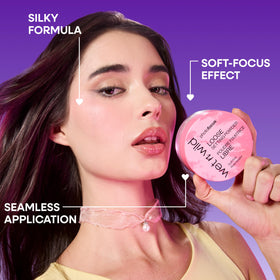 wet n wild Photo Focus Loose Baking Setting Powder in use on model