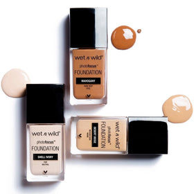 wet n wild Photo Focus Matte Liquid Foundation Soft Beige swatch on hand