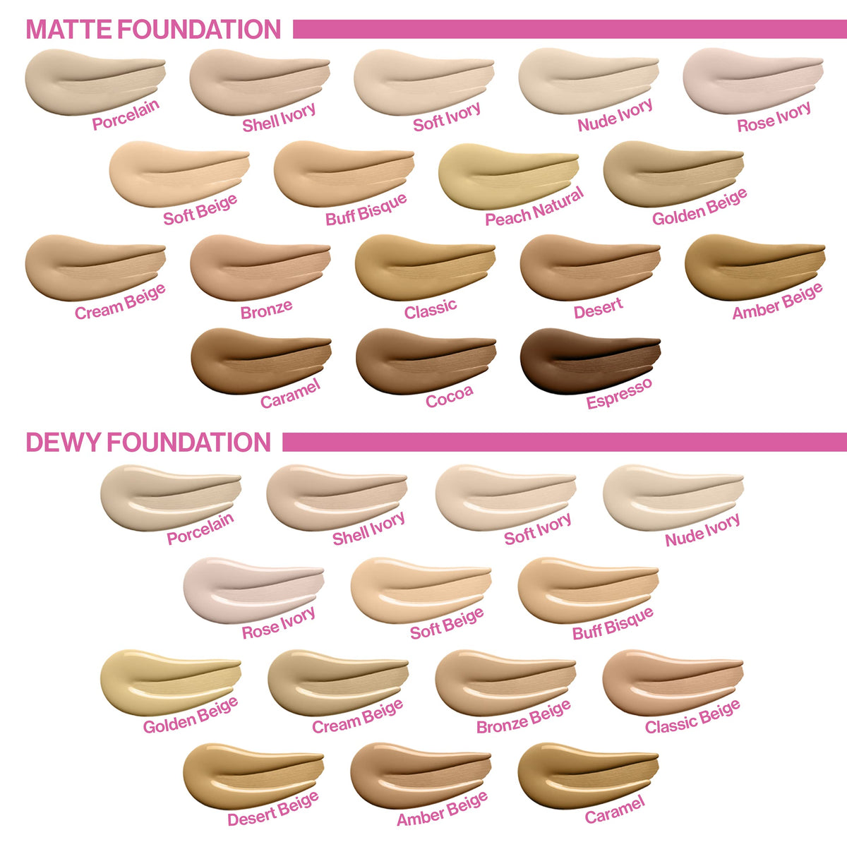 wet n wild Photo Focus Matte Liquid Foundation Soft Ivory with brush
