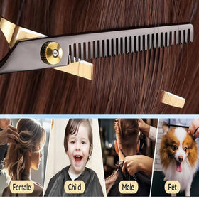 WFOEJEJ salon barber cape included in kit