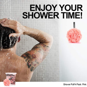 WhaleLife loofah sponge displayed on a bathroom shelf