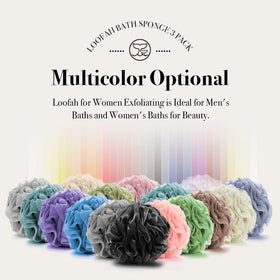 WhaleLife loofah sponge in hand demonstrating size and texture