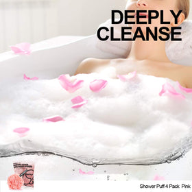 WhaleLife loofah sponge showing rich foam