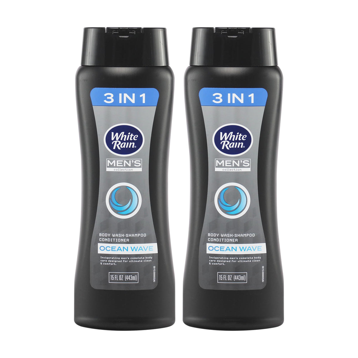 White Rain 3-in-1 Body Wash Shampoo Conditioner front view