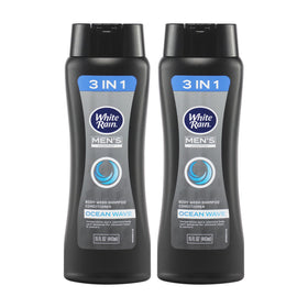 White Rain 3-in-1 Body Wash Shampoo Conditioner front view