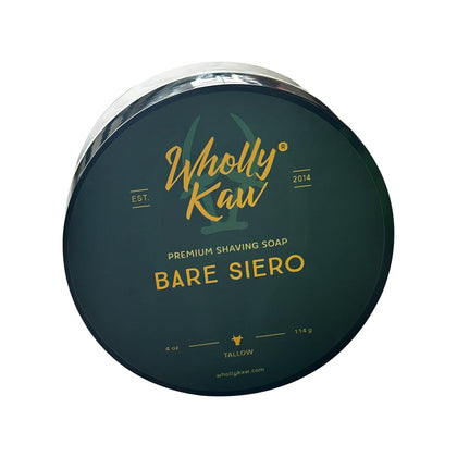 Wholly Kaw Unscented Shaving Soap 277g front view
