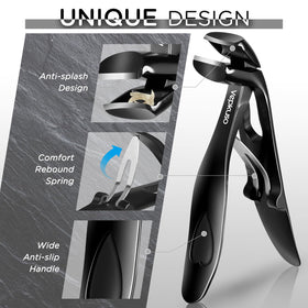 Wide jaw design of Vepkuso toenail clipper