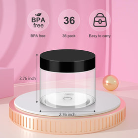 Wide mouth design of Loretoy plastic jar for easy access
