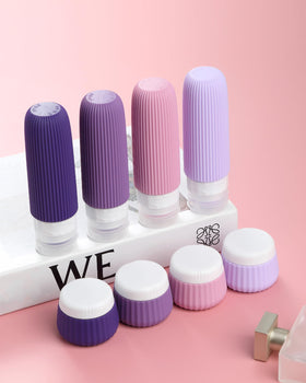 Wide opening design of Mrsdry travel containers