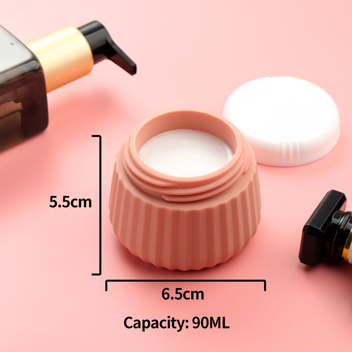 Wide opening of Mrsdry silicone travel container