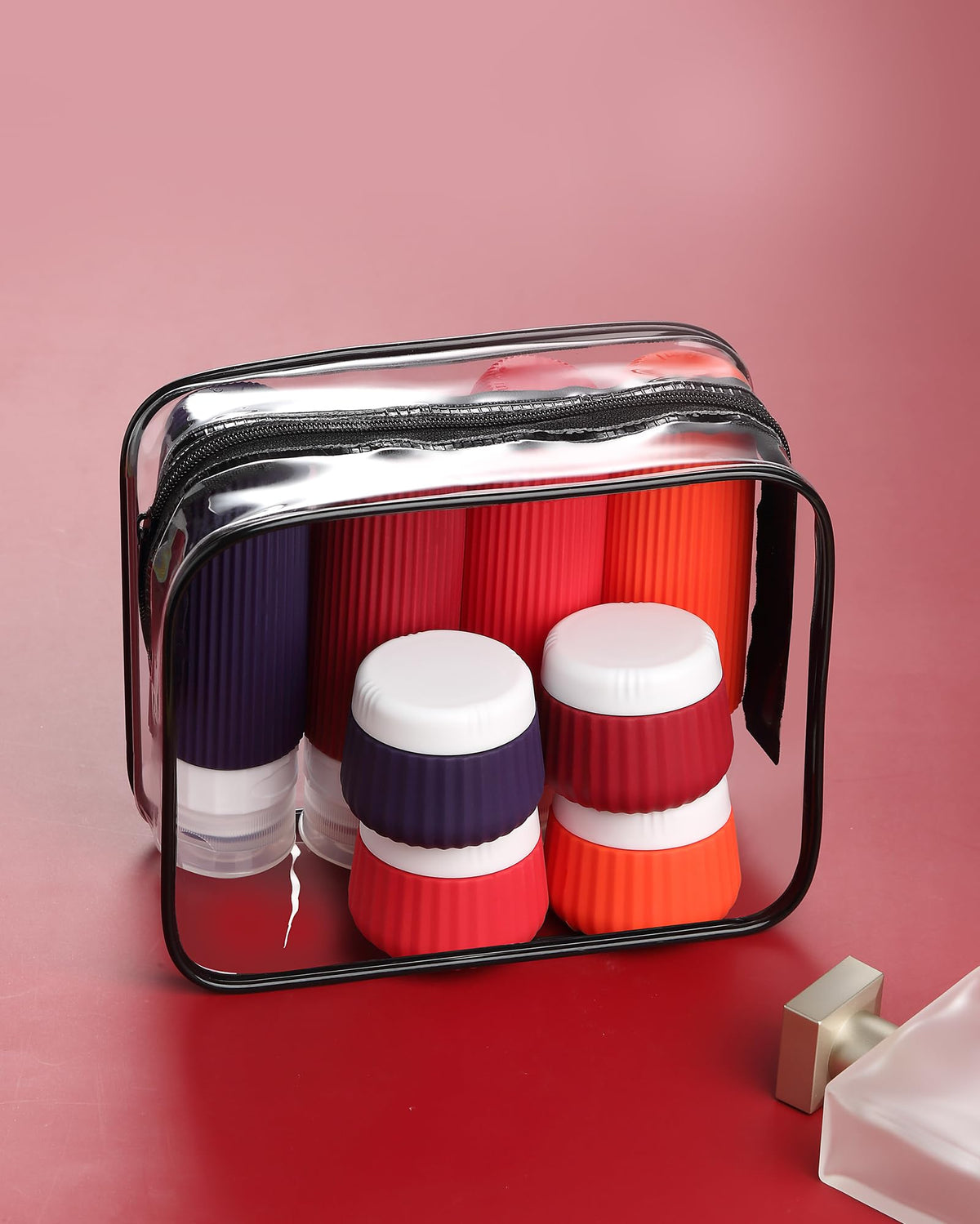 Wide opening of Mrsdry travel bottle for easy filling