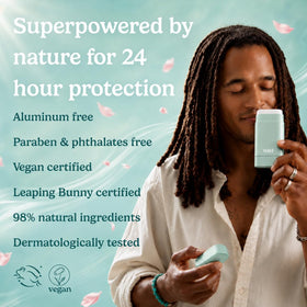 Wild deodorant refill with Fresh Cotton & Sea Salt scent