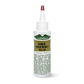 Wild Growth Hair Oil 4oz front view with green bottle